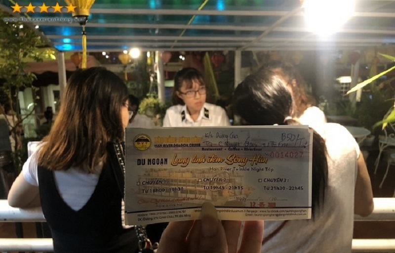giá vé du thuyền sông Hàn Đà Nẵng 